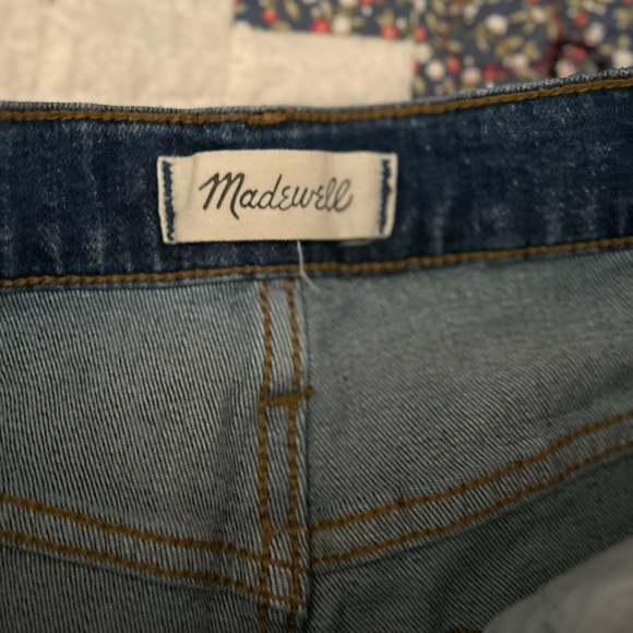 Madewell high rise denim shorts size 27 - Picture 4 of 7
